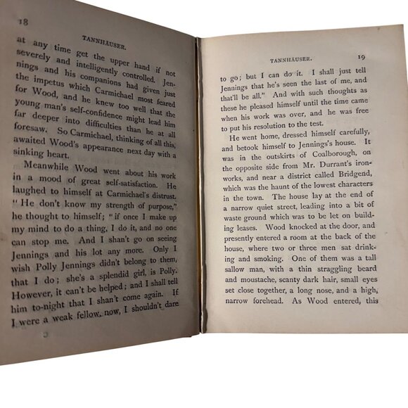 A Modern Tannhauser & The Bridge Hon. Mrs. Arthur Lyttelton Hardcover Book 1893 - Picture 12 of 16